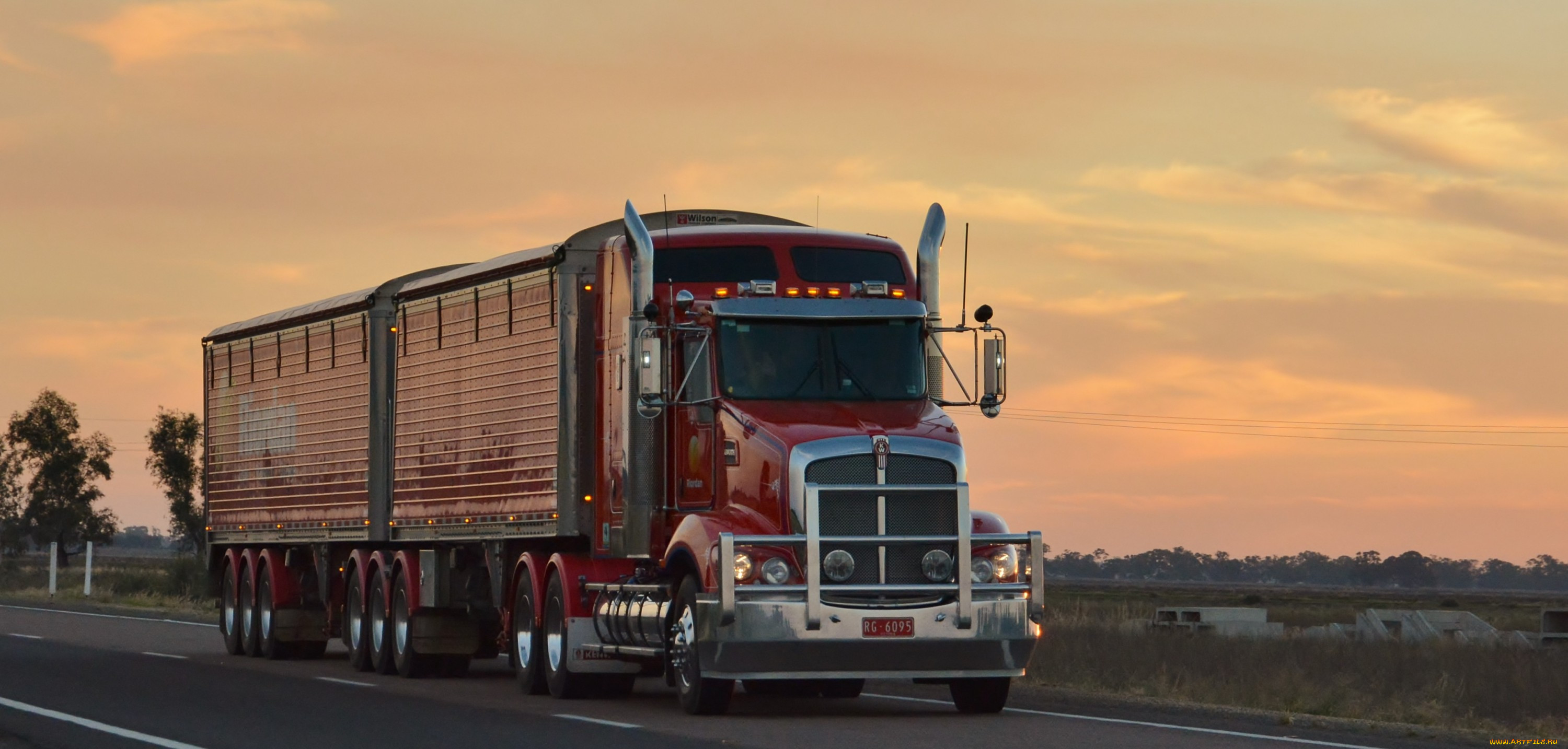 t609 bdouble, , kenworth, , , , 
